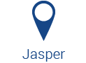 Map marker for Jasper, Florida